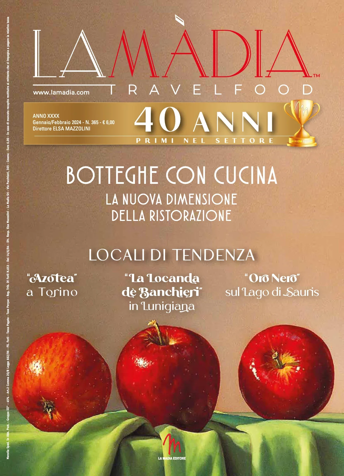 Copertina Botteghe con cucina: la nuova dimensione della ristorazione