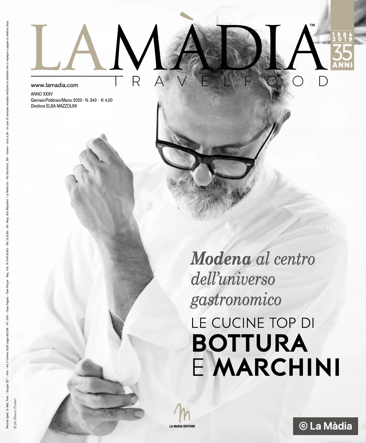 Copertina Le cucine top di Bottura e Marchini. Modena al centro dell’universo gastronomico