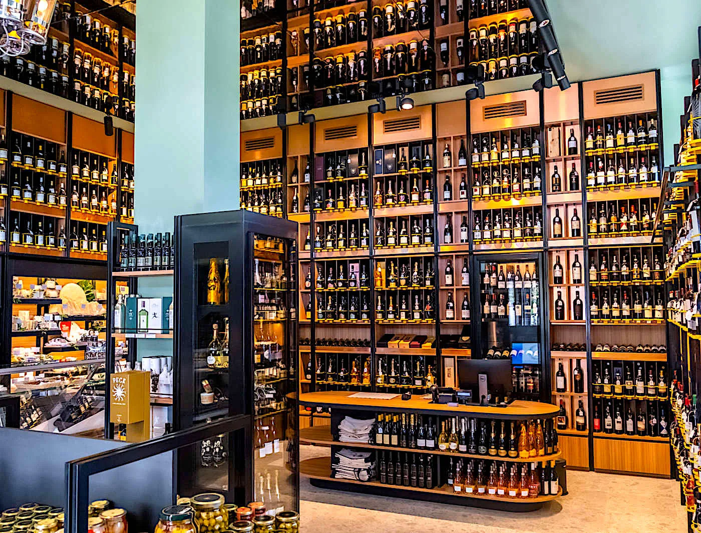 l'enoteca di Peck