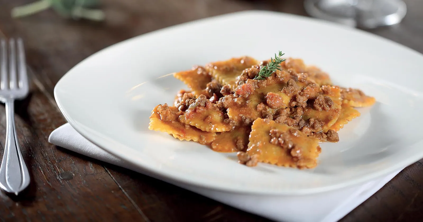 Agnolotti alla piemontese ragù di Fassona