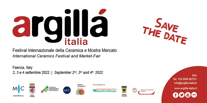Argillà Italia torna a Faenza dal 2 al 4 settembre