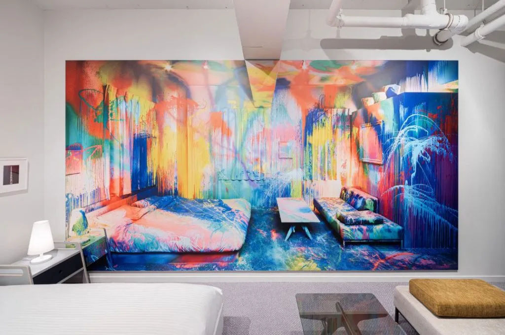 Stanza The World After Five Minutes di Youta Matsuoka (JONJON GREEN) - BnA_WALL Tokyo