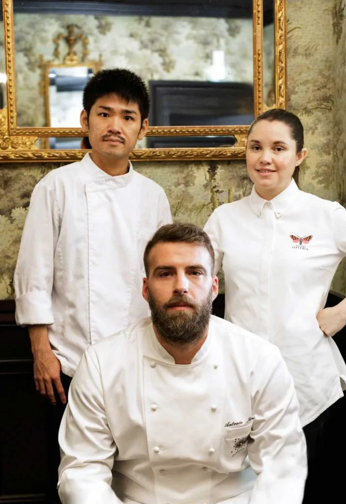 La brigata di Gucci Osteria a Tokyo