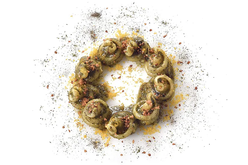 Pasta e alghe