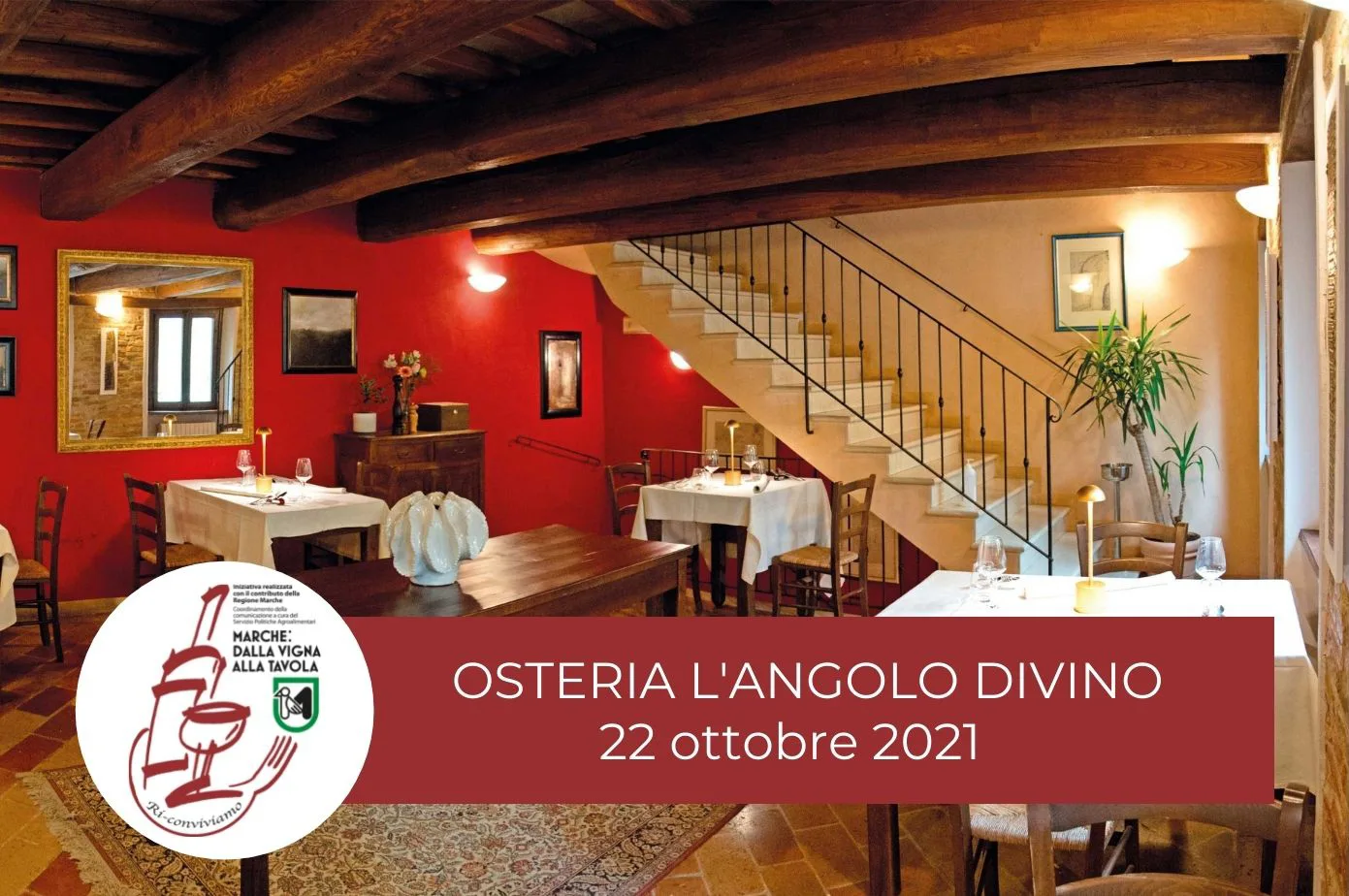 Degustazione marchigiana al Ristorante Osteria L’Angolo Divino – 22 Ottobre 2021